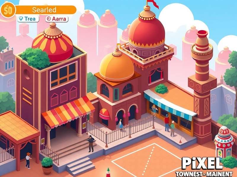 Pixel Town Money Magnate gameplay screenshot